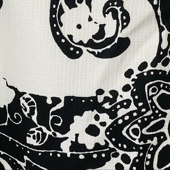 Kate Spade New York Heleen Black Multi Paisley Print Shift Dress Size 6 - Picture 5 of 9